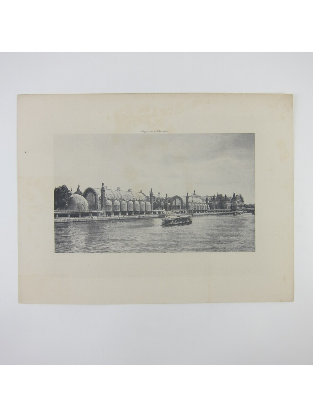 1900 Paris Exposition Universelle Greenhouses Conservatories & Pavilions Print